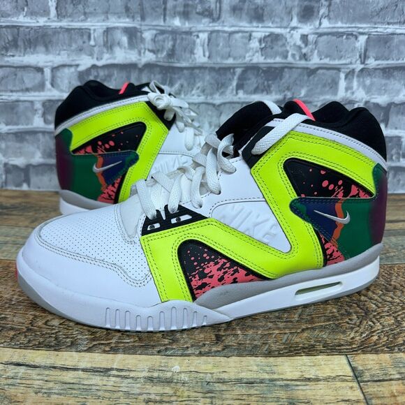Nike Air Tech Challenge Hybrid White Vol -Hot Lava 653873-100 Mens Size 9.5 New main image 6